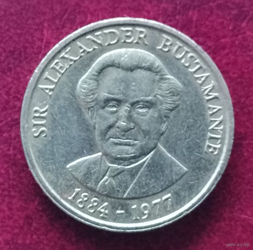 Ямайка 1 доллар, 1990-1993