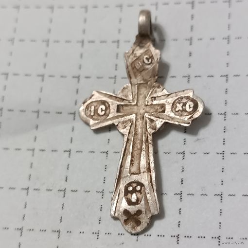 Крестик серебряный , 84 проба (1)