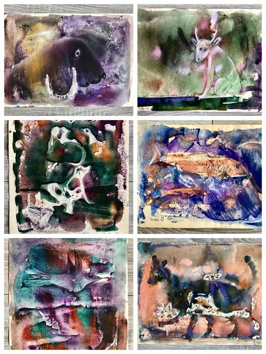 А.Мара (А.А.Марочкин). Акварели