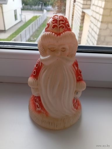 Новогодняя фигурка из пластика "Дед Мороз"