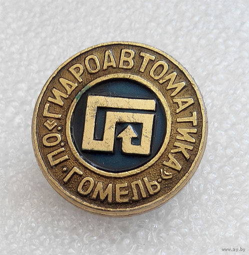 Значки: П.О. Гидроавтоматика, Гомель (#0036)