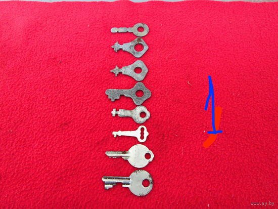 Ключи старинные,Цена за все .