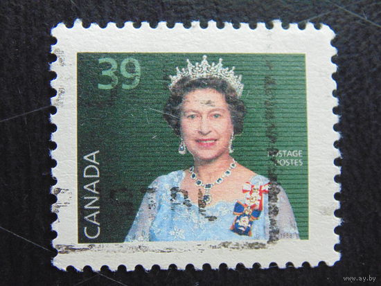 Канада 1988 г. Королева Елизавета II.