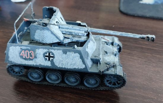 Немецкая противотанковая самоходная установка "Мардер II", масштаб 1/35