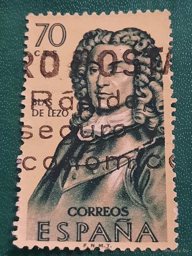 Испания 1961. Blas de Lez0 1689-1741