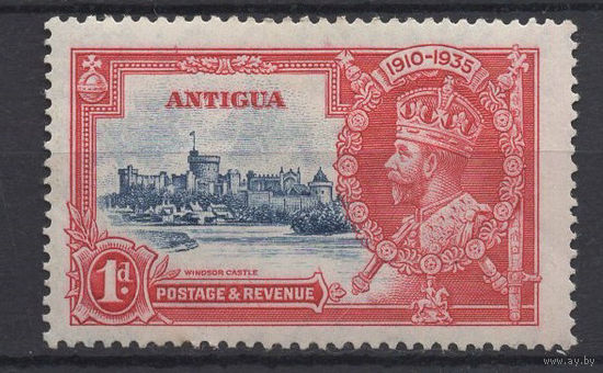 1935 Антигуа* Юбилей коронации Георг V, Замок Виндзор