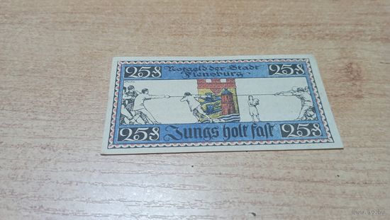 Нотгельд  25 пфеннигов  50348