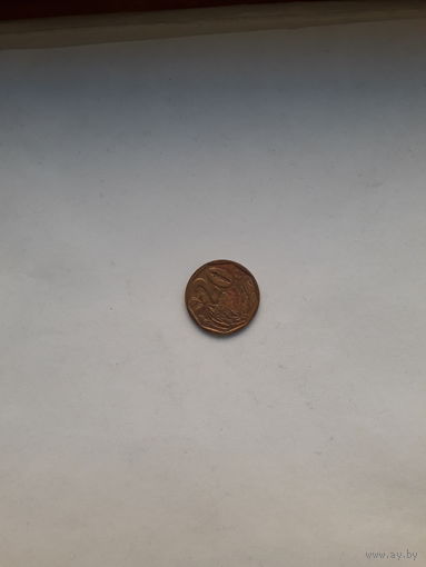 ЮАР 20 центов 2007