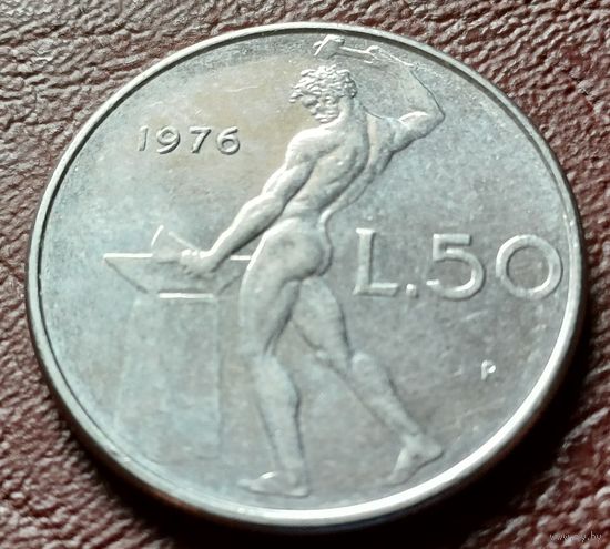 Италия 50 лир, 1976     ( 1-11-1 )