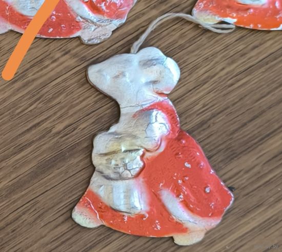 Ёлочные игрушки СССР картонаж