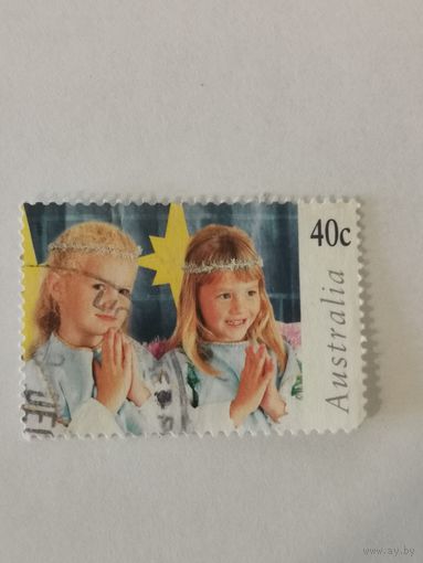 Марка из серии "Рождество"