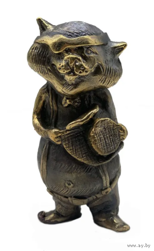 Статуэтка Кот Базилио Бронза