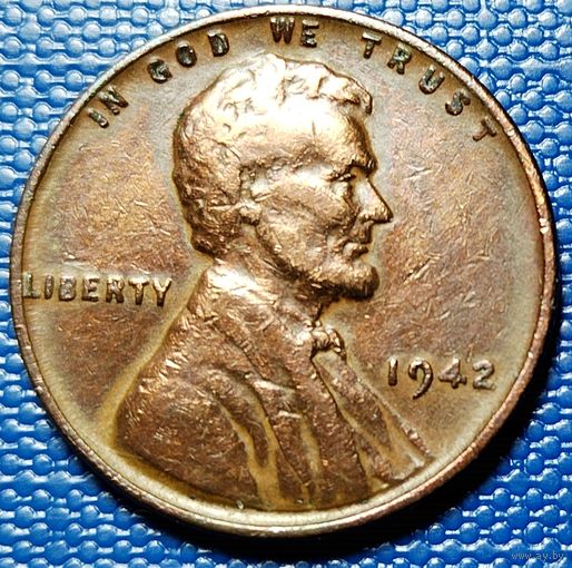 США 1 цент 1942 г.