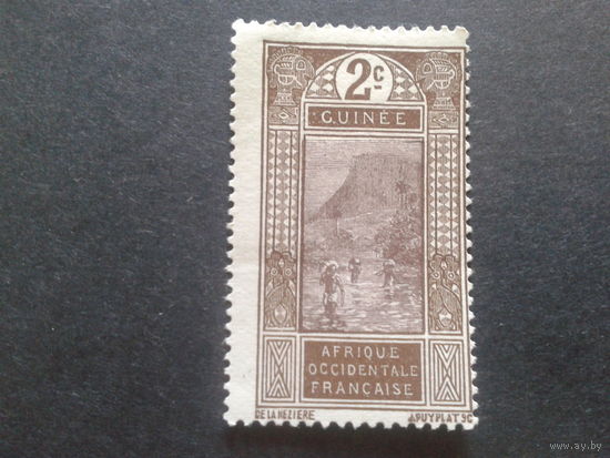 Гвинея фр. колония 1913