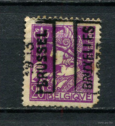 Бельгия - 1932 - Меркурий с надпечаткой  - 1 марка. Гашеная.  (Лот 25CY)