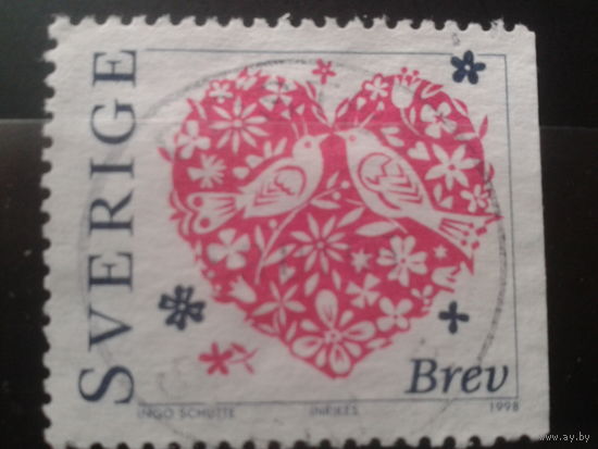 Швеция 1998 День св. Валентина