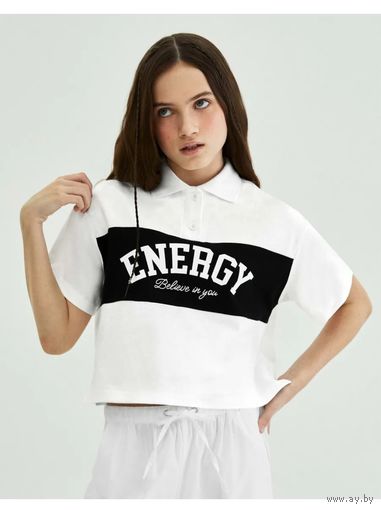 Майка поло Gloria Jeans для девочки 10-12 лет