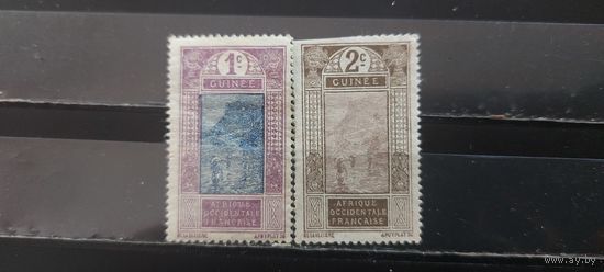 РАСПРОДАЖА ФРАНЦУЗСКАЯ ГВИНЕЯ 1913г. Гаш.