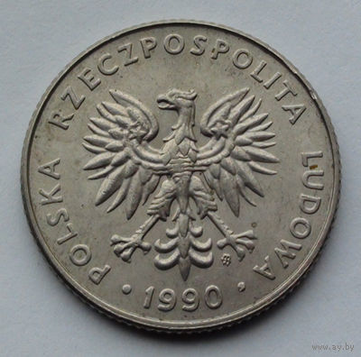 Польша 20 злотых, 1990
