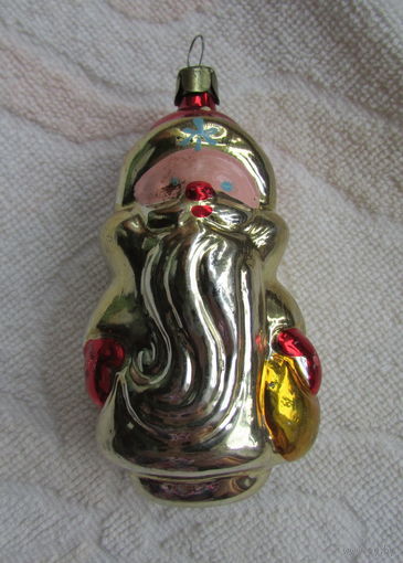 Редкая елочная игрушка "Дед Мороз"