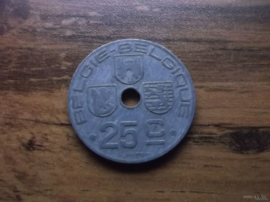 Бельгия 25 сентим 1946 (2)