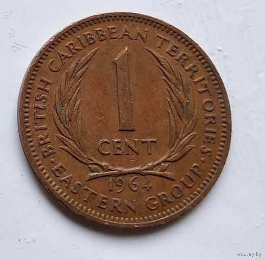 Восточные Карибы 1 цент, 1964 4-8-8