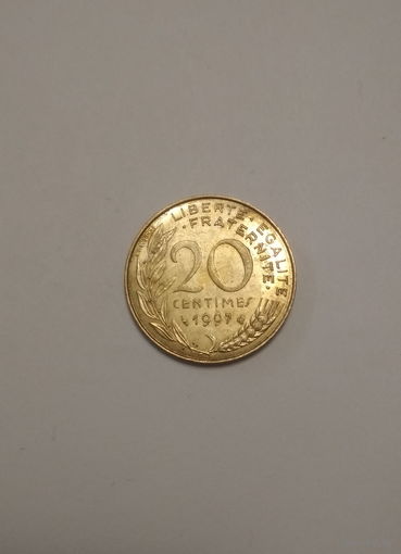 Франция / 20 сантимов / 1997 год