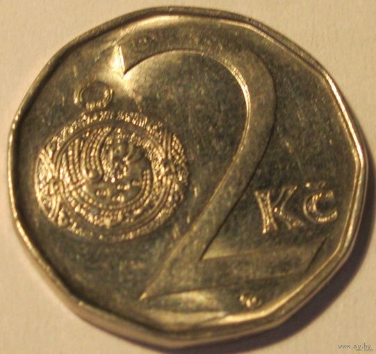 Чехия 2 кроны 1998