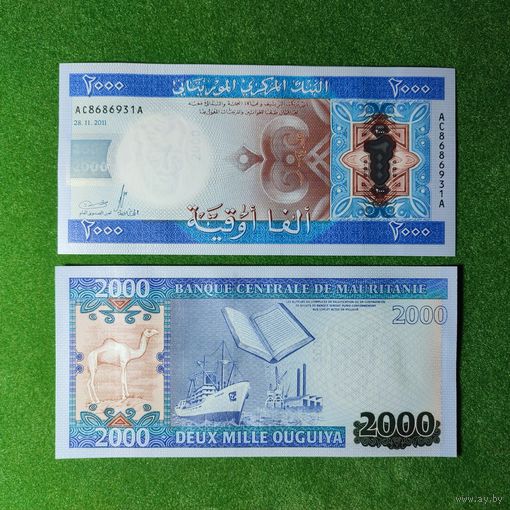Мавритания, 2000 угий 2011 г. UNC
