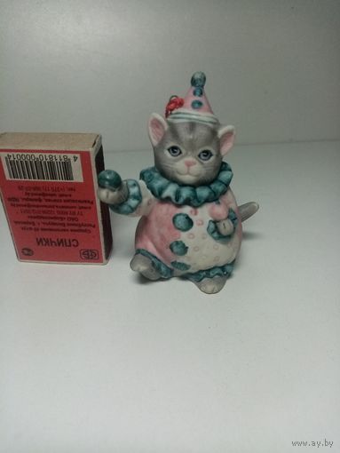 Коллекционные фигурки кота (кошки, котенка) Kitty Cucumber 1985 год