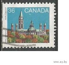 Канада. Здание Парламента. 1987г. Mi#1030 F.