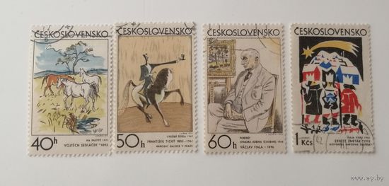 Чехословакия 1972. Чехословацкая графика