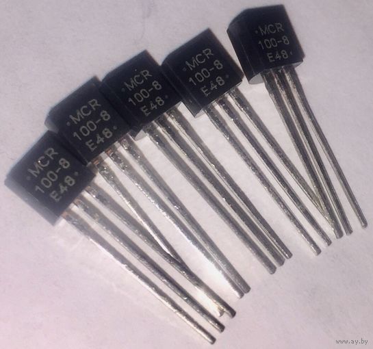 MCR100-8G ((цена за 5 штук)) 0.8А, 600В. Тиристор 0.8 А, 600 В