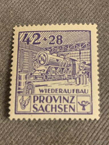 Германия 1946. Советская оккупация. Сакская провинция