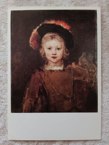 Дети. Рембрандт. Портрет Титуса, сына художника. Издание Франции