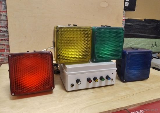 Цветомузыка 4-канальная на современных компонентах