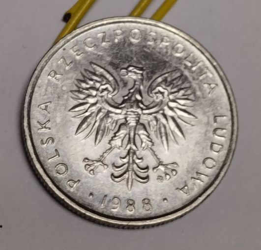 Польша 10 злотых, 1988