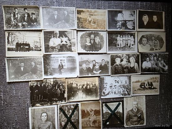 СТАРЫЕ ФОТО 22 ШТ.