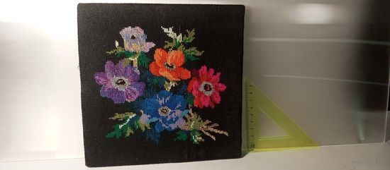 Вышивка ЦВЕТЫ
