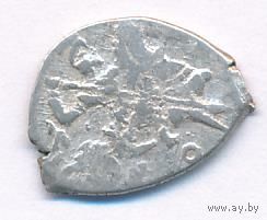 Копейка 1598-1605 Борис Федорович Годунов чеканка в Москве _VF+