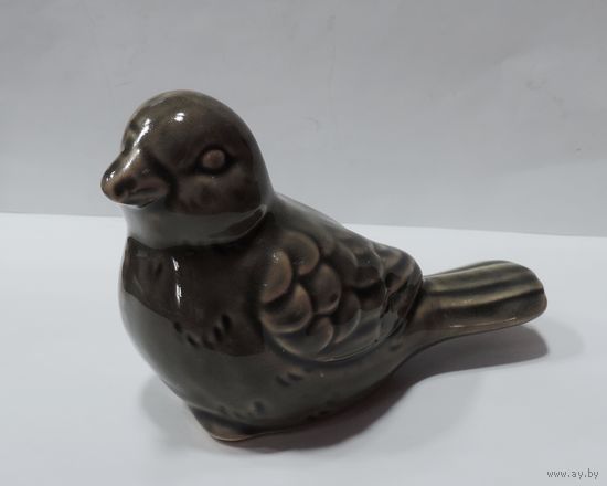 Статуэтка "Птица" 70-е годы Европа. Керамика. Высота 8.5 см.