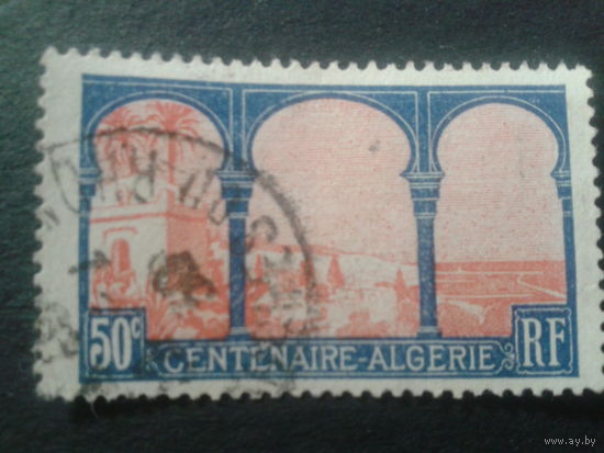 Франция  Алжир - колония Франции 1930 г.