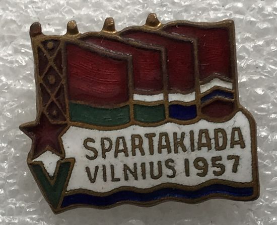 СПАРТАКИАДА ВИЛЬНЮС 1957 г.