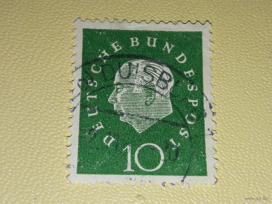 Германия ФРГ 1959 Стандарт. Теодор Хойс