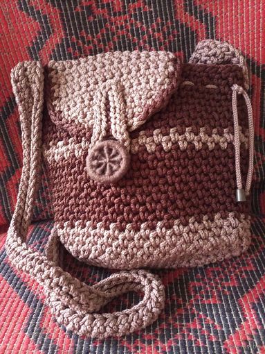 Сумка вязаная. Эксклюзив. Ручная работа.