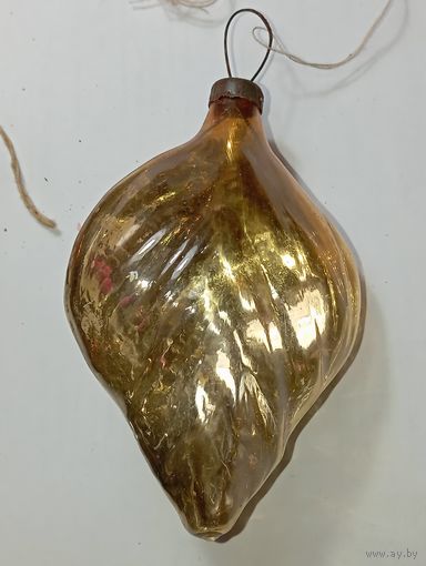 Ёлочная игрушка -  Лист , СССР