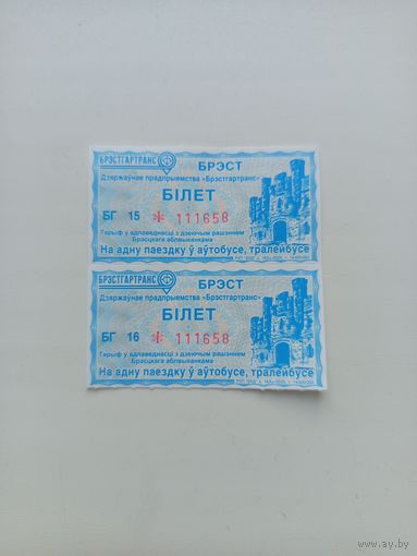 Билет Брест действующий