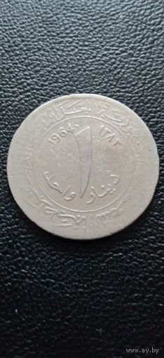 Алжир 1 динар 1964 г.