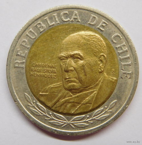 Чили 500 песо 2001 г