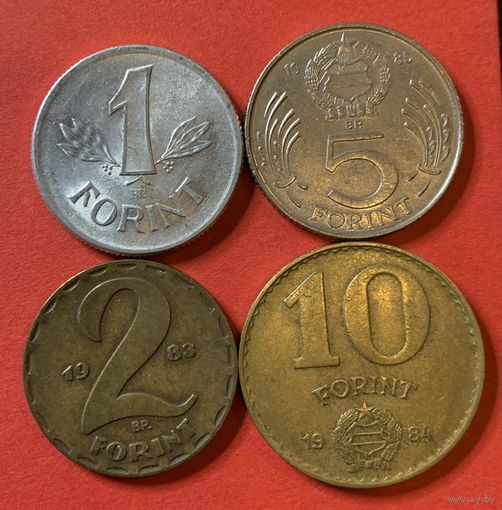 Венгрия 4 монеты